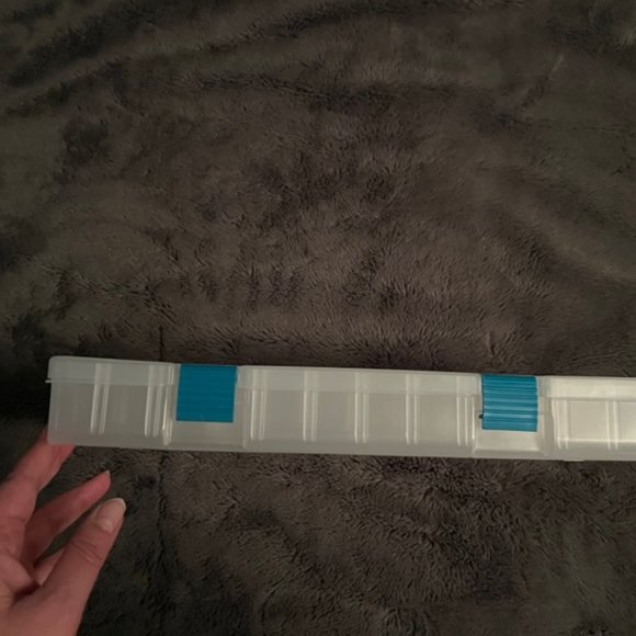 Plastic Storage case with Adjustable Compartments for Crafts Jewelry B… - Picture 9 of 13